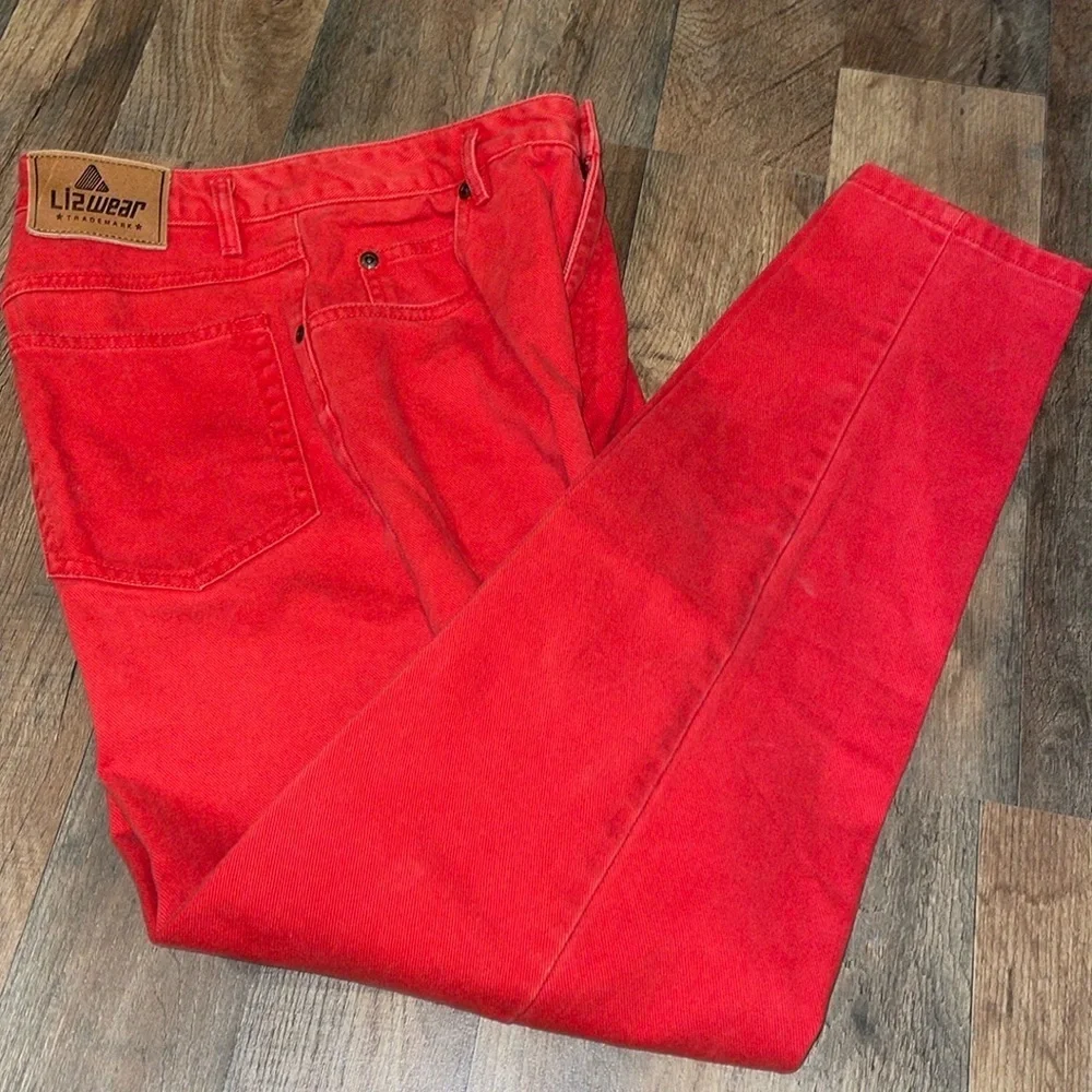 Vintage Liz Wear Jeans.  Size 6 Petite.  100% Cotton.